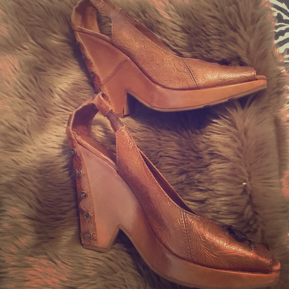 Brown shoes